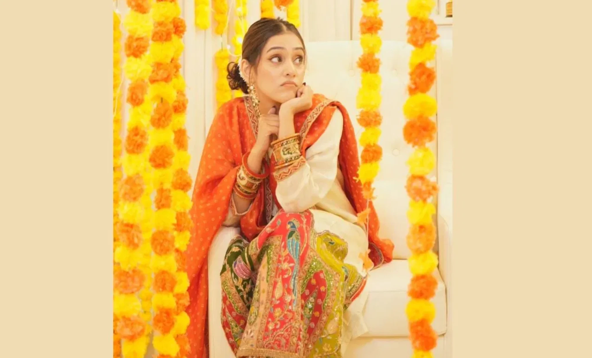 rj-mahvash-ganesh-festival-traditional-look-goes-viral-amid-chahal-girlfriend-buzz