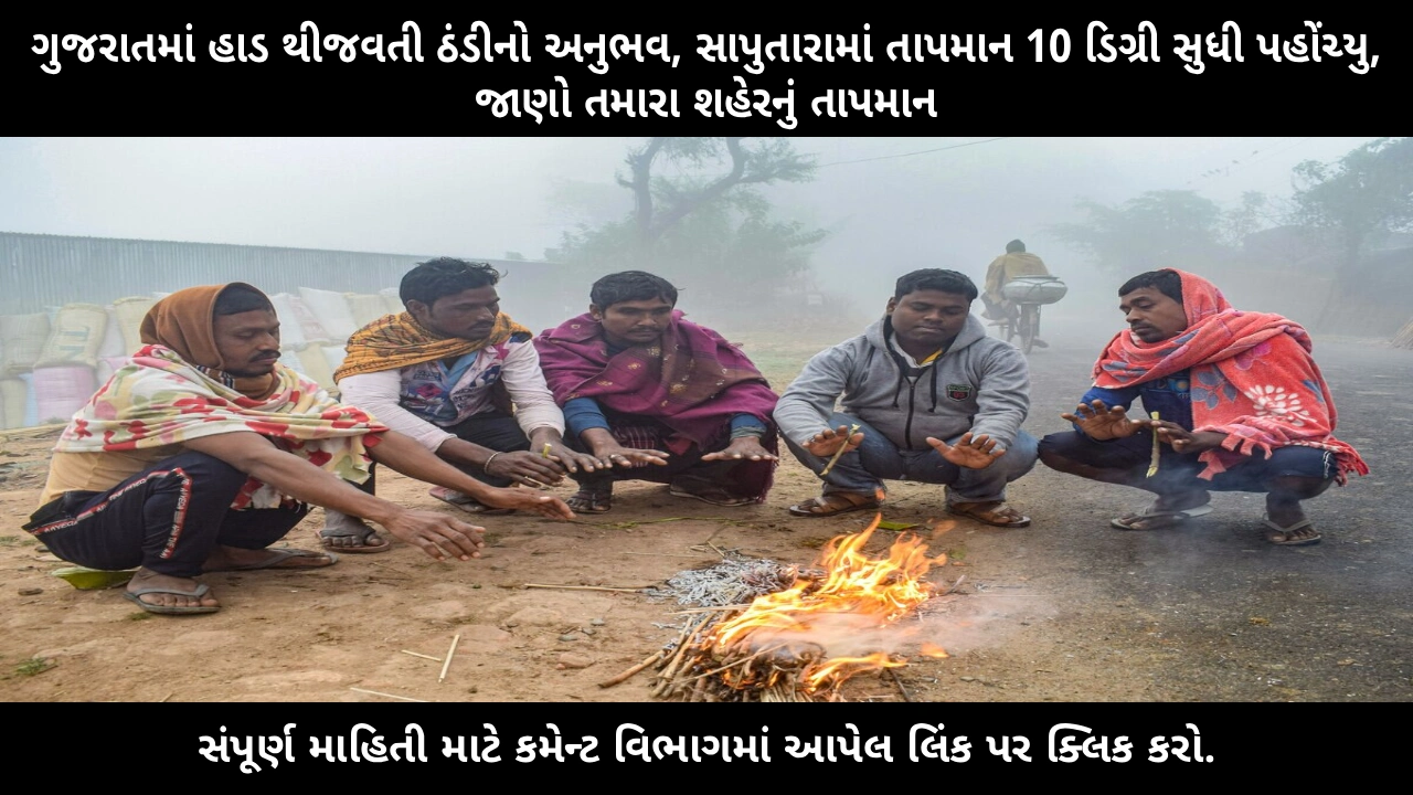 gujarat-weather-today-saputara-temperature-drops-to-10-degree-cold-wave-update